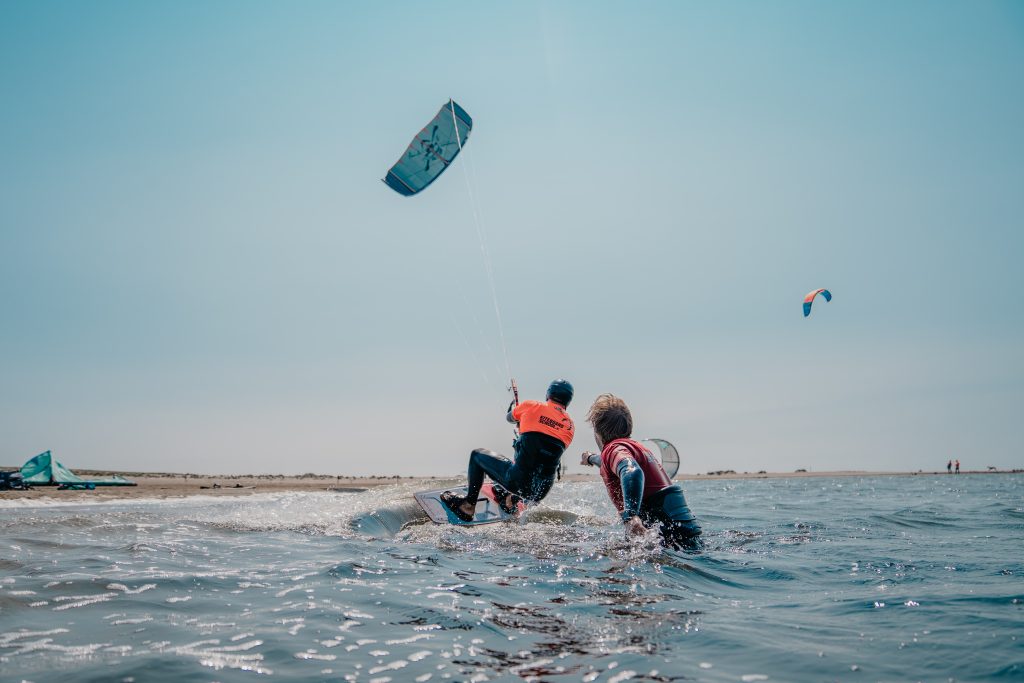 Kitesurf bij Boca Grandi in Kijkduin